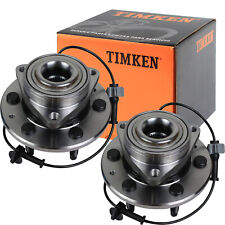 Timken 2x Front Wheel Bearings for Cadillac Escalade Sierra 1500 Yukon 4x4 G4 picture