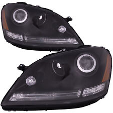 Headlight Pair Fits Mercedes-Benz ML350 06-07 Headlamp Right Hand And Left Side picture