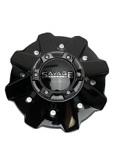 Savage Wheels Gloss Black Wheel Center Cap C-A02 C-A02-1 picture