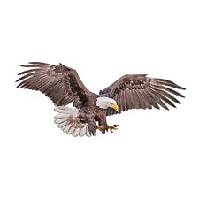 Realistic Brown East Soaring BALD EAGLE USA DECAL STICKER TRUCK VEHICLE WINDOW picture