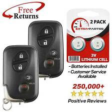 2x Remote Smart 4btn Key Fob For Lexus (HYQ14AAB 0140) picture