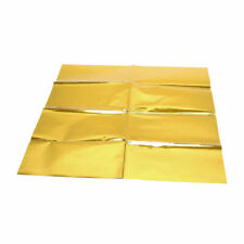 Reflective Gold 20'' x 20'' Self Adhesive Heat Shield High Temperature Wrap Tape picture