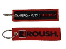 Key Chain - Roush Embroidered Tag * Perfect for Roush Mustang, F150, Racing Fans picture
