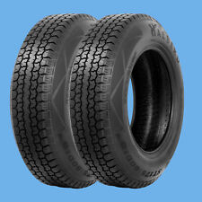 Set 2 Premium ST175/80D13 Trailer Tires 175 80 13 Heavy Duty 6Ply Load Range C picture