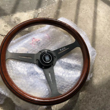 380MM Classic real Wood, Nardi STYLE Steering Wheel 15Inch Racing Mahogany wheel picture