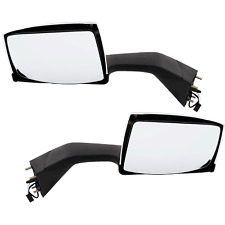 Pair Set of 2 Mirrors Driver & Passenger Side Heated Left Right for Volvo VNL picture