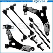 8pcs For 2006-2011 Ford Focus Front Lower Control Arms Tie Rods Suspension Kit picture