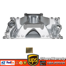 Vortec Single Plane High Rise Intake Manifold 2033 For Small Block Chevy 350 picture