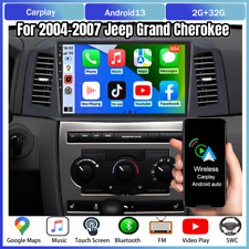 For 2004-2007 Jeep Grand Cherokee Android 13.0 Carplay Car Stereo Radio GPS Navi picture