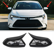 Carbon Fiber OX Horn Rearview Mirror Cover For Toyota Corolla 2019-2023 picture