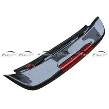 Carbon Fiber For 92-95 Honda Civic S Style Rear Roof Wing Spoilers +Brake Light picture
