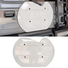 1PC White Rear Spare Tire Tyre Cover Fits For Suzuk Jimny 2019-2022 picture