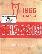 1965 Pontiac Tempest Le Mans GTO Factory OEM Repair Shop Service Manual picture