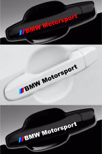 4x BMW Motorsport Vinyl Decal Emblem Fit All Model, Door Handle, Mirror, Wheel picture