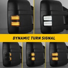 2*LED Switchback White/Amber Flowing Side Mirror Lights for 08-16 Ford F250 F350 picture
