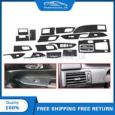 Fits Honda Accord 5D Carbon Fiber Inner Full Decor Cover Trim Stickers 2013-17 picture