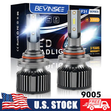 2x 9005 HB3 LED Headlights Bulbs For Tesla Roadster 2008-2011 Low Beam Lamp Kit picture