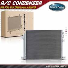 A/C AC Condenser with Receiver Drier for Ford Explorer Lincoln Aviator 2020-2022 picture