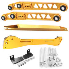Rear Lower Control Arm and Subframe Brace + Tie Bar Kit For 96-00 Honda Civic EK picture