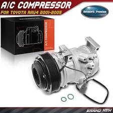 AC Compressor with Clutch for Toyota RAV4 2001 2002 2003 2004 2005 L4 2.0L 2.4L picture