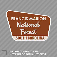 Francis Marion National Forest South Carolina sc Sticker south carolina sc picture