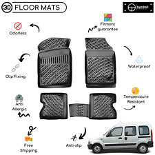 Custom Molded Rubber Floor Mat Fits For Renault Kangoo 1997-2007 Black Color picture