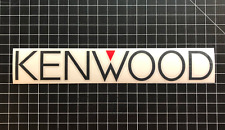 Kenwood 2 Color Decal - Vinyl Cut Sticker - Audio Pro Sound Racing JDM picture