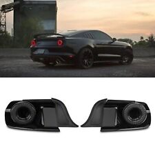 Ford Mustang 15-22 LED Tail Lights Iconic Halo Smoked Lens picture