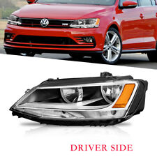 Left Driver Side Clear Lens Headlights For 2011-2018 Volkswagen VW Jetta Sedan picture