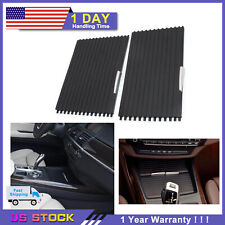 Front Console Cup Holder Roller Blind Cover Kit For BMW X5 X6 E70 E71 2007-2014 picture