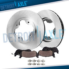 Front Brakes Rotors & Ceramic Pads for 1990 1991 1992 1993 - 1997 Accord 2.2L picture