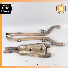 Maserati Spyder M138 4.2L Center Exhaust Resonator w /Pipes Left & Right Set OEM picture