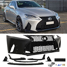 Fit for 2006-2012 Lexus IS250 Front Bumper Grille Kit Conversion To 2021+ picture