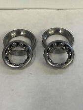 1958-1972 Ford Merc Mustang Falcon Steering Box Upper Lower Bearing Race Set picture