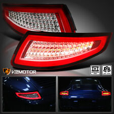 Red Fits 2005-2008 Porsche 911/997 Carrera Targa GT2/3 Turbo LED Tail Lights Bar picture