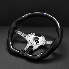 Real carbon fiber Flat Customized Sport Steering Wheel BMW F10 528I W/heatde OEM picture