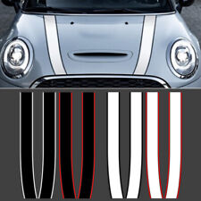 Car Engine Hood Bonnet Decor Sticker Stripes Decal For Mini Cooper S JCW R55 R56 picture
