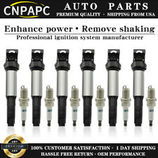 CNPAPC Ignition Coil UF515 Spark Plug For BMW 323 325 328 330 335 525 530i X5 Z4 picture