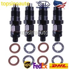 New 4Pcs Fuel Injectors 105078-0111 For Mazda Bravo WLT Ford Courier 2.5L WL-T picture