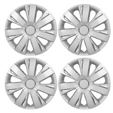 16 Inch Wheel Covers Full Rim Snap On Hub Caps for R16 Auto Tire & Steel 4pcs picture