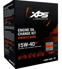 Can-Am OEM 5W-40 XPS Synthetic Blend Oil Change Kit BRP 9779258 **NEW IN BOX** picture