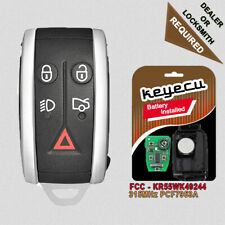 Replacement Remote Key Fob 315MHz PCF7953A for Jaguar XF XFR XK XKR KR55WK49244 picture