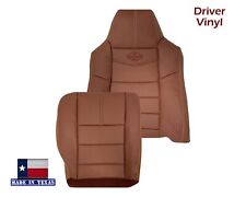 Driver Side Bottom & Top Seat Cover For 2008 2009 2010 Ford F250 F350 King Ranch picture