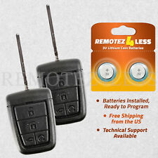 2 For 2008 2009 2010 Pontiac G8 Replacement Remote Car Fob Key Uncut Blade picture