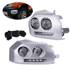 For 2007-2014 Toyota Fj Cruiser Driving Bumper Fog Lights LED DRL Running Lamps picture