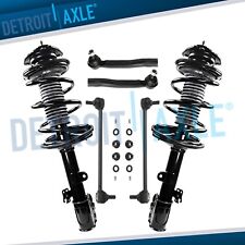 AWD Front Struts w/Coil Spring Sway Bars Tie Rods for 2011 - 2014 Toyota Sienna picture