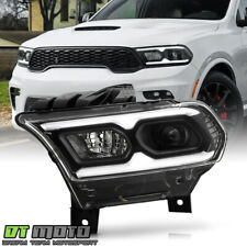 For 2021-24 Dodge Durango Black Bezel non-AFS Full LED Projector Headlight picture