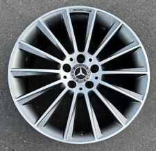 OEM 15-20 MERCEDES-BENZ C CLASS AMG 19” 8.5J GREY REAR ALLOY WHEEL A2054011400 picture
