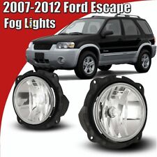 For 2007-2012 Ford Escape Fog Lights Driving Front Bumper Lamps w/Wiring Kits picture