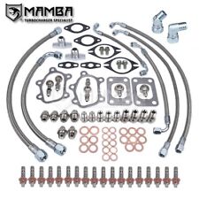 MAMBA Turbo Install Kit fits Nissan RB26DETT SKYLINE GTR w/ Twin Garrett GT28R picture